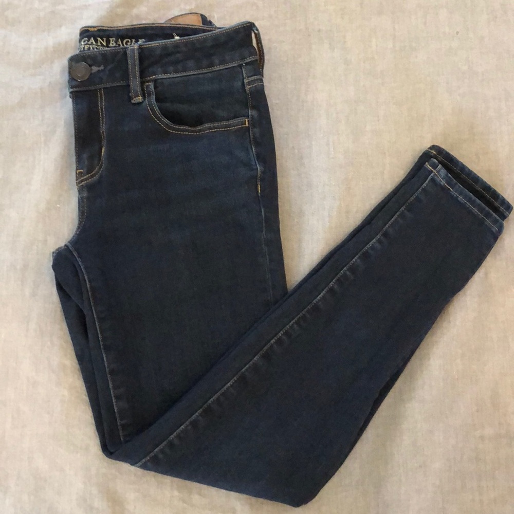 American Eagle High Rise Skinny Jeans